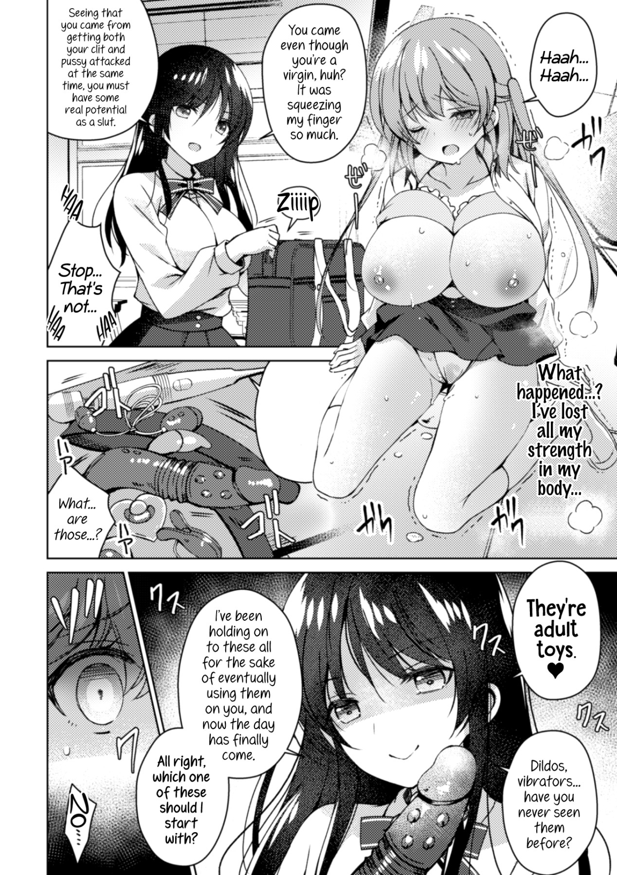 Hentai Manga Comic-2D Comic Magazine NTR Lesbians - If Your Girlfriend Got Taken By a Lesbian-Read-32